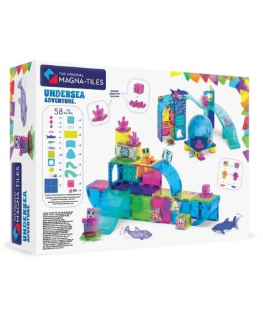 Magna-Tiles - Undersea Adventure Manyetik Bloklar - 58 Parça
