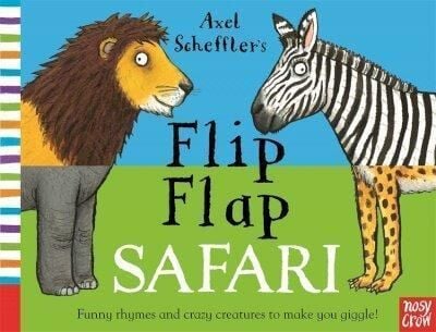 Axel Scheffler's Flip Flap Safari - Nosy Crow Yayınevi