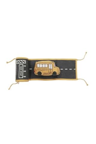 Soft Toy, Ride & Roll School Bus