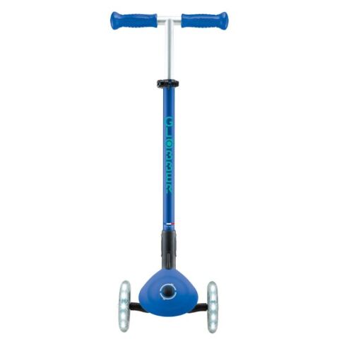 Globber Elite Deluxe Işıklı Scooter - Lacivert