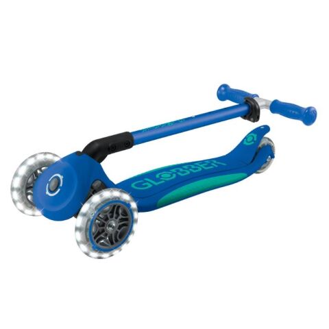 Globber Elite Deluxe Işıklı Scooter - Lacivert