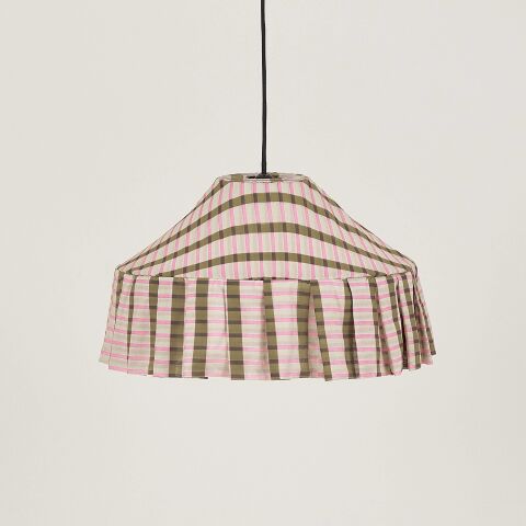 Nobodioz Nicole Aydınlatma Şapkası, 50cm çap, Kaki Pink Mosaic