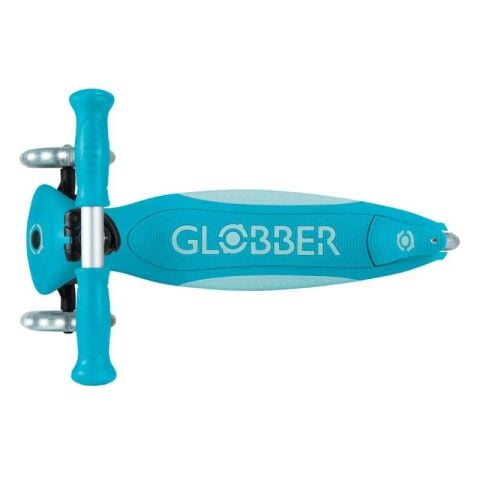 Globber Elite Deluxe Işıklı Scooter - Mavi
