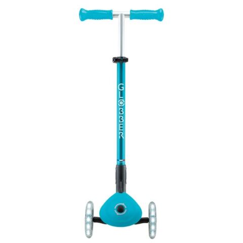 Globber Elite Deluxe Işıklı Scooter - Mavi