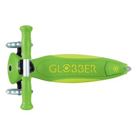 Globber Elite Deluxe Işıklı Scooter - Elma Yeşili