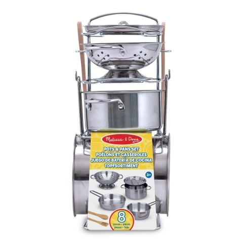 Melissa and Doug Tencere Tava Oyun Seti - 8 parça
