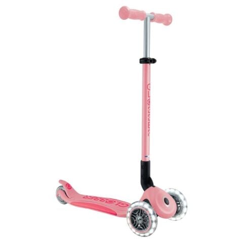 Globber Elite Deluxe Işıklı Scooter - Pastel Pembe