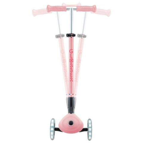 Globber Elite Deluxe Işıklı Scooter - Pastel Pembe