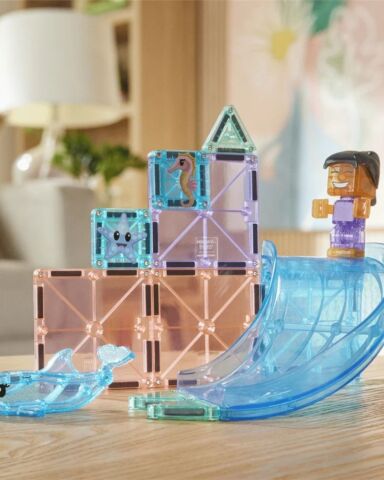 Magna-Tiles - Dolphin Bay Manyetik Bloklar - 13 Parça