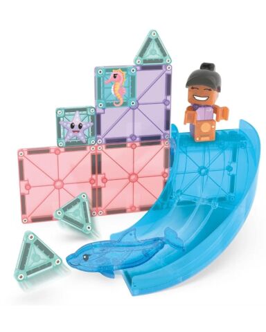 Magna-Tiles - Dolphin Bay Manyetik Bloklar - 13 Parça