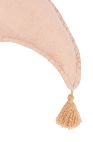 Nobodinoz Fransız Keten Yastık, Moon Powder Pink