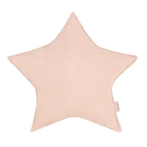 Nobodinoz Fransız Keten Yastık, Star Powder Pink