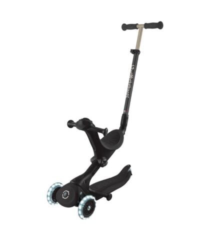 Globber Go Up Deluxe Işıklı Scooter - Siyah