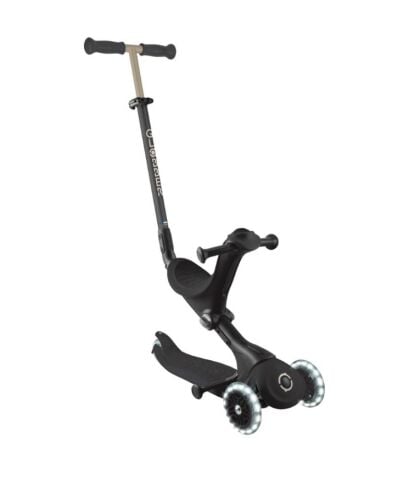 Globber Go Up Deluxe Işıklı Scooter - Siyah