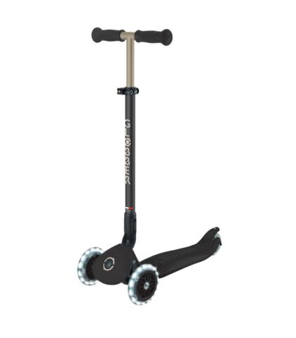 Globber Go Up Deluxe Işıklı Scooter - Siyah