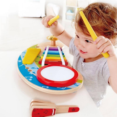 Hape Mighty Mini Band Oyuncak Müzik Seti