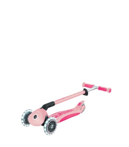 Globber Go Up Deluxe Işıklı Scooter - Pastel Pembe