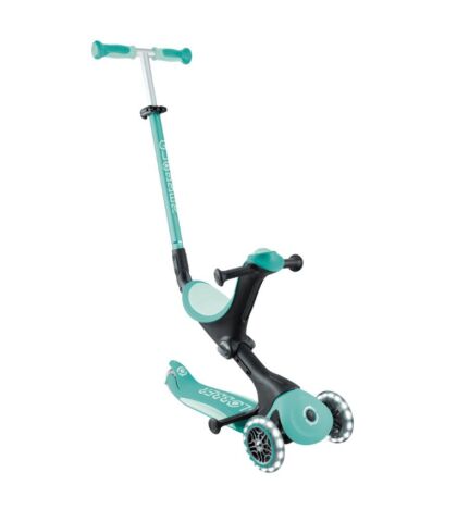 Globber Go Up Deluxe Işıklı Scooter - Mint Yeşili