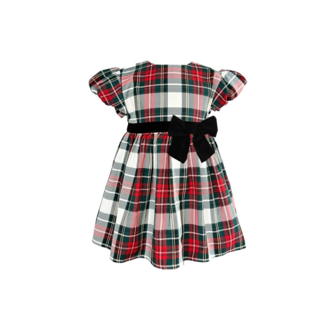 Le Petit Mico Ekose Elbise