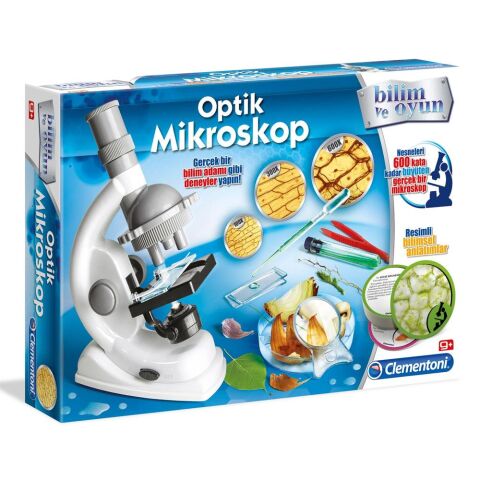 Clementoni Bilim ve Oyun Deney Seti Optik Mikroskop