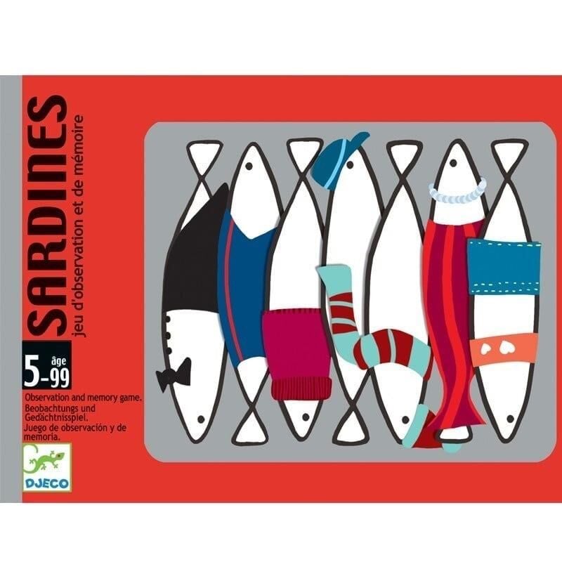 Djeco Kart Oyunları - Sardines