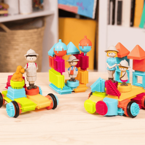 Battat Yapı Oyuncakları - Safari - 85 Parça