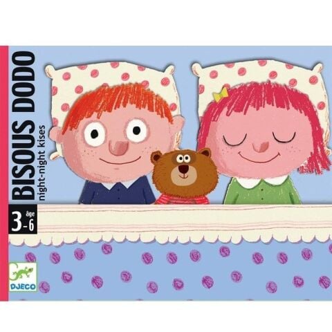 Djeco Kart Oyunları - Bisous Dodo