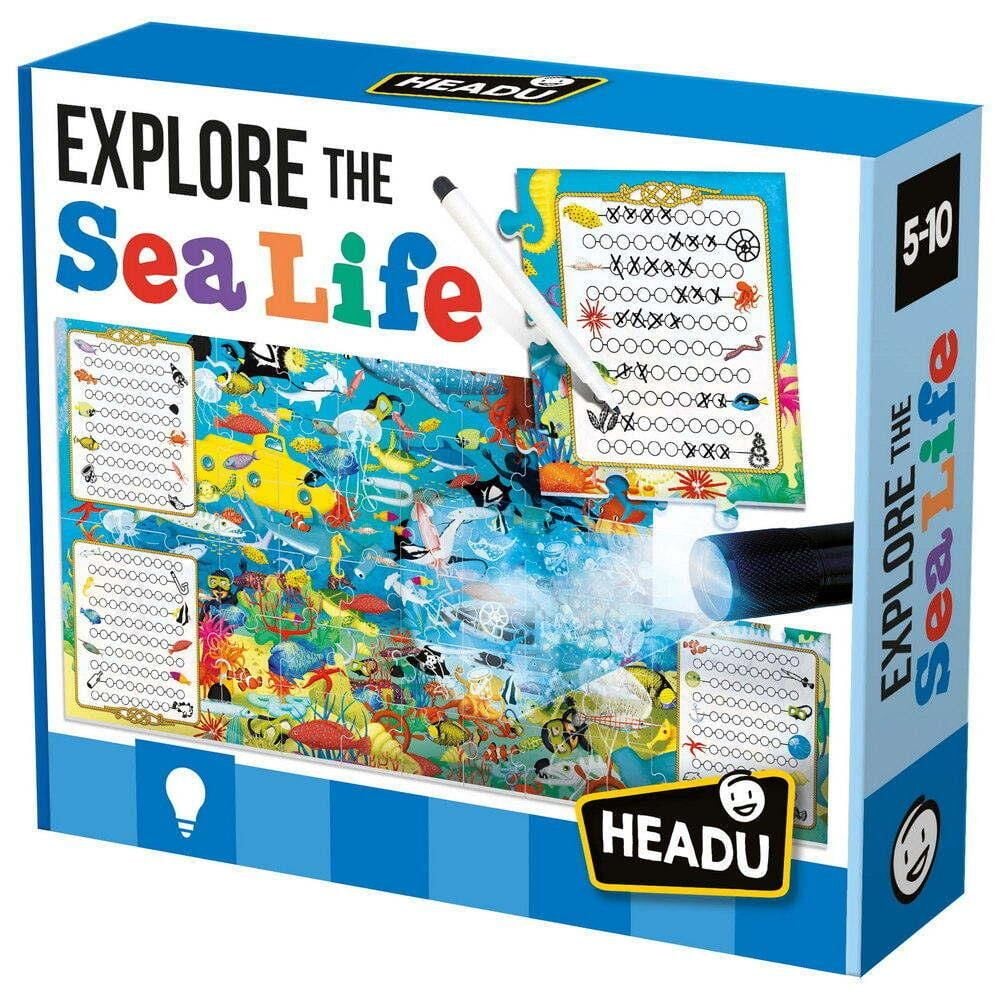 Headu Explore The Sea Life Puzzle - Deniz Yaşamını Keşfet (5+Yaş)