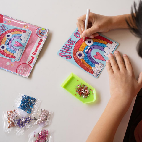 Ooly Razzle Dazzle Mini Kristal Sanat Seti - Rad Rainbow