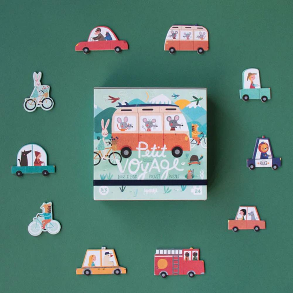 Londji Petit Voyage Mini Puzzle ve Gözlem Oyunu