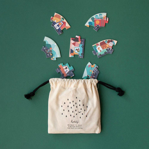 Londji Petit Voyage Mini Puzzle ve Gözlem Oyunu