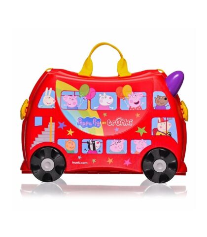 Trunki Çocuk Bavulu - Peppa Pig Party Bus