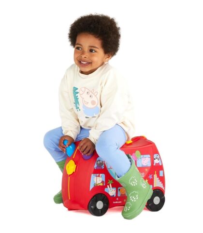 Trunki Çocuk Bavulu - Peppa Pig Party Bus