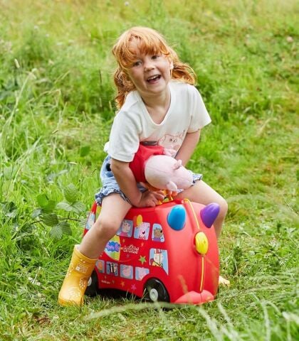 Trunki Çocuk Bavulu - Peppa Pig Party Bus