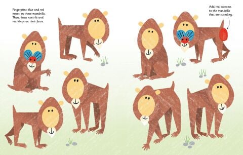 Fingerprint Activities: Zoo - Usborne Publishing