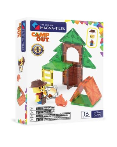 Magna-Tiles - Camp Out Manyetik Bloklar - 16 Parça