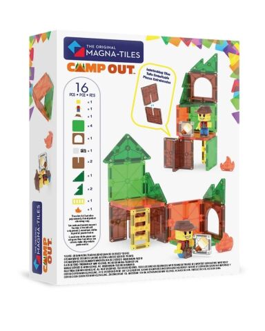Magna-Tiles - Camp Out Manyetik Bloklar - 16 Parça