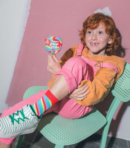 Eat My Socks - Sweet Lollipop 5-10 Yaş Çocuk Çorap