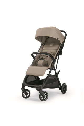 Inglesina Now Kendiliğinden Katlanan Tek Hamlede Açılan Kabin Boy Bebek Arabası - Shot Beige