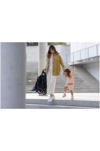 Inglesina Now Kendiliğinden Katlanan Tek Hamlede Açılan Kabin Boy Bebek Arabası - Splash Blue