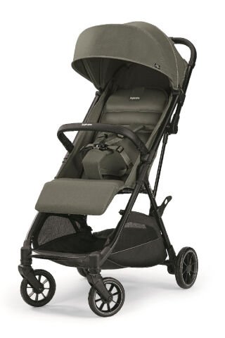 Inglesina Now Kendiliğinden Katlanan Tek Hamlede Açılan Kabin Boy Bebek Arabası - Sprint Green