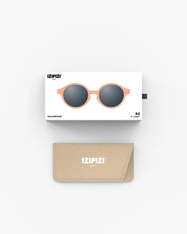 Izipizi - Sun Baby #d Apricot 0-3 Yaş - Pembe Bebek Güneş Gözlüğü