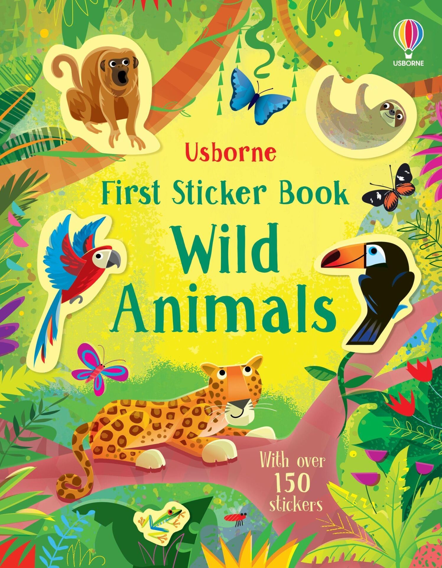 First Sticker Book: Wild Animals - Usborne Publishing