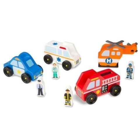 Melissa& Doug Ahşap Acil Yardım Araçları