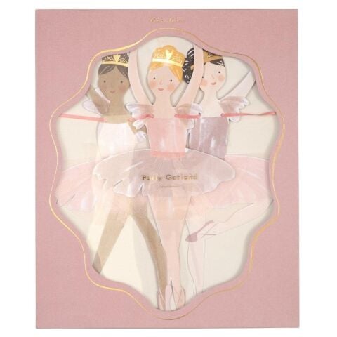 Meri Meri - Ballerina Garland - Balerin Asılan Süs