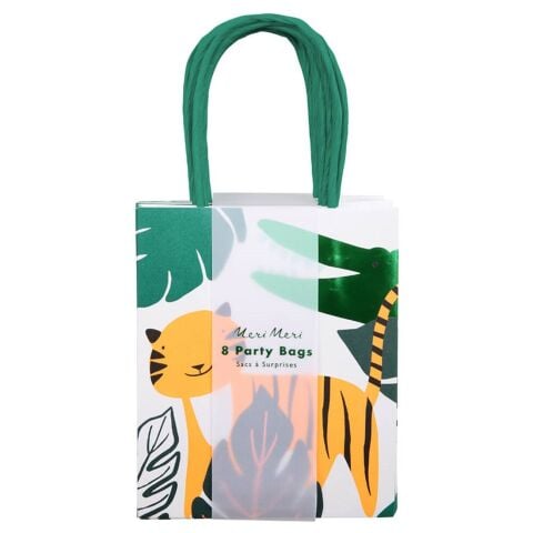 Meri Meri - Go Wild Party Bags - Go Vahşi Doğa Parti Çantaları