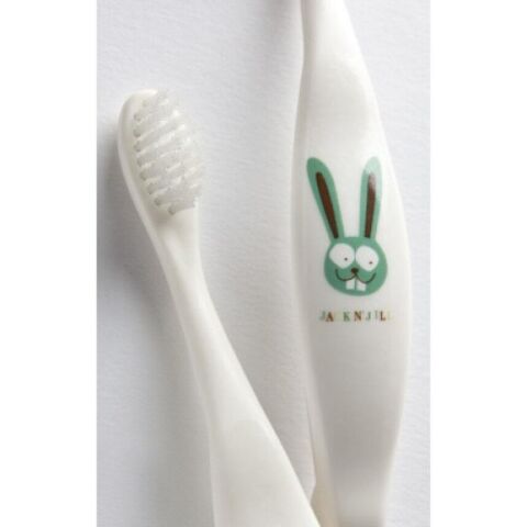 Jack N Jill Natural Toothbrush Bunny El Yapımı Doğal Diş Fırçası