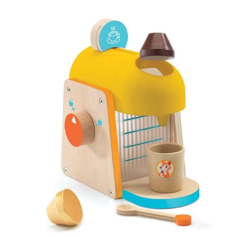 Djeco Espresso Makinesi - Role-Play Evcilik Oyuncağı