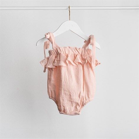 Merli&Rose Şile Bezi Body | Pembe