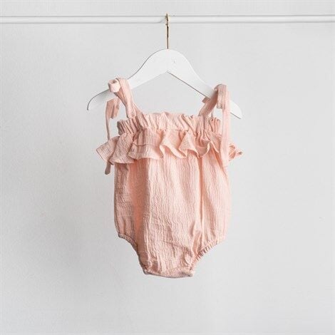Merli&Rose Şile Bezi Body | Pembe